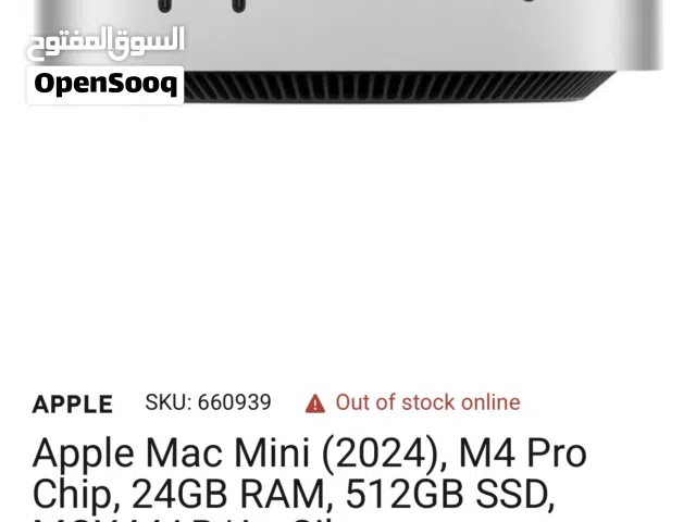 Apple Mac Mini (2024), M4 Pro