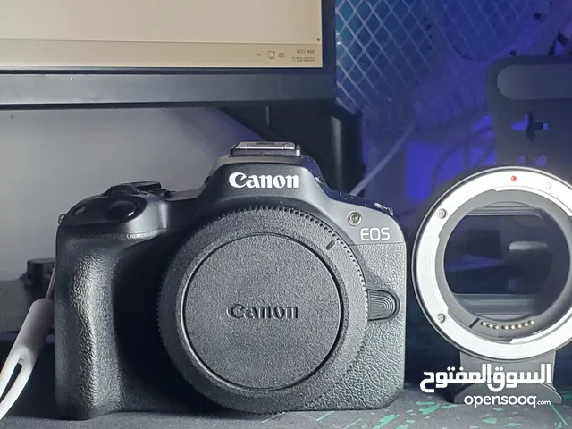 Canon R50 with EF 50mm 1.8 and EF to RF adaptor open boxed never used nuch