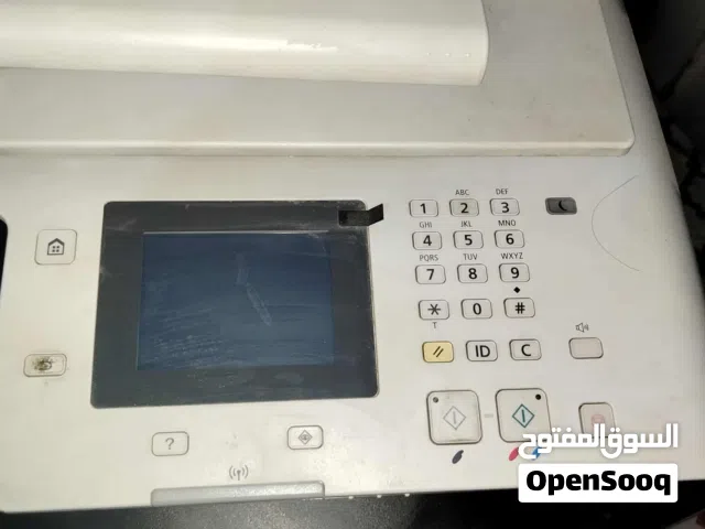 طابعة كانون ليزر اسود وابيض و ملون مستعمل