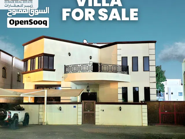 للبيع فيلا استثمارية  3 شقق مستقلة – موقع ذهبي في العامرات – المنطقة الخامسة تصلح استخدام تجاري