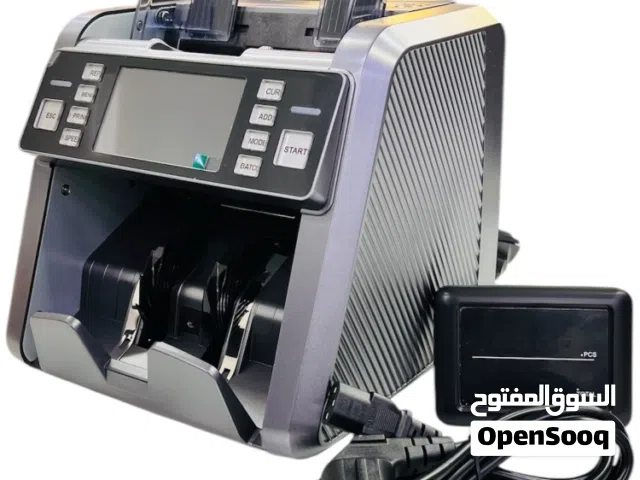 ماكينة عد النقود الشاملة معتمدة للمحال التجارية والبنوك