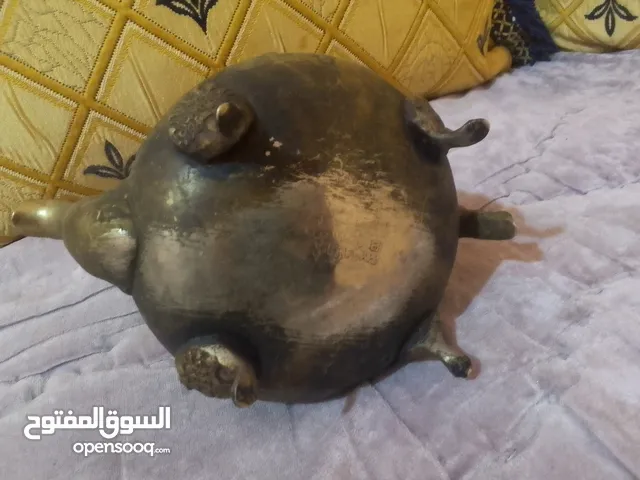 ابريق قديم من الفضة الممتازة تحفة نادرة
