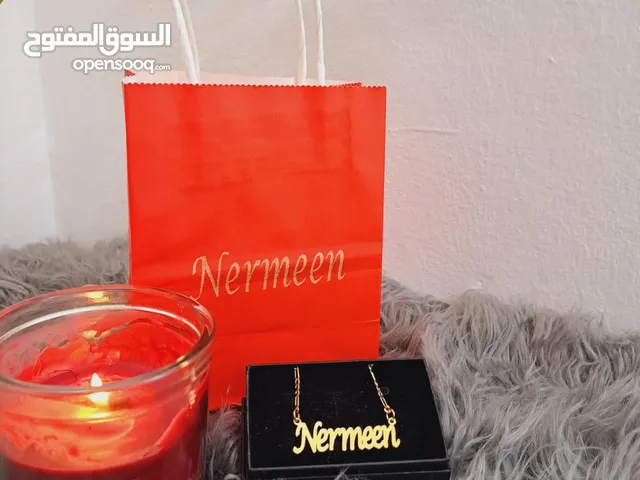 سنسال واسوارة مطلي ذهب وفضة بكل الأشكال والاسماء الي بتختاروها