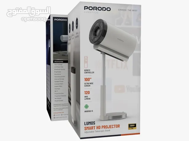 بروجيكتور محمول ذكي من بوردود– ترفيه بلا حدود بدقة HD جديد ضمان سنة