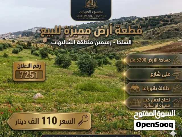 Farm Land for Sale in Salt Al Remeimeen