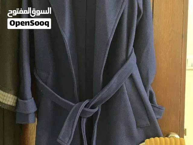 معطف نسائي لون كحلي