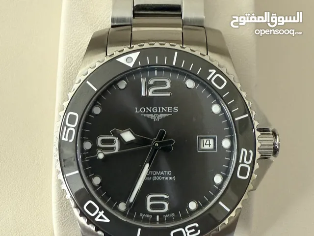 Pre-loved Longines Grey HydroConquest with warranty