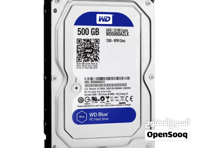 هارد ديسك HDD للكمبيوتر وكاميرات المراقبة 500GB و 1TB بأسعار مميزة