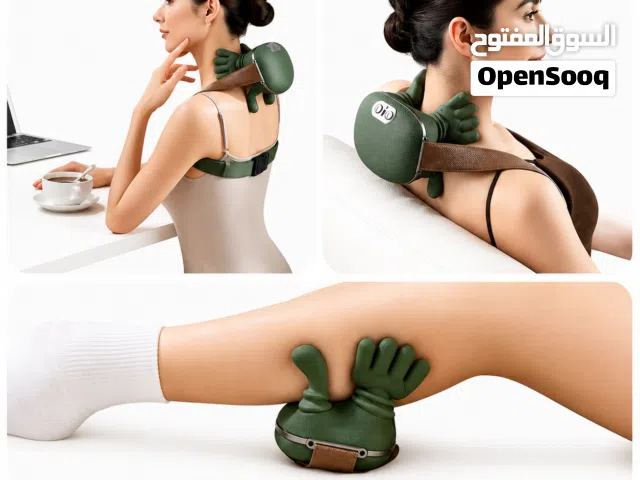 جهاز تدليك كتفين ورقبة FZ-831 - ضغط حراري - بطارية 2000mAh - 10W - خفيف 760غ - Generic