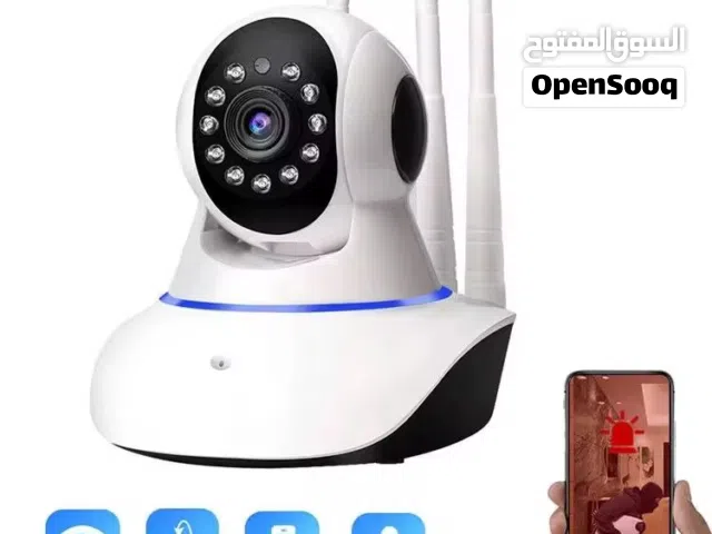 كاميرا المراقبة الذكية Z-3063 بدقة HD مع خاصية التحريك والاتصال اللاسلكي