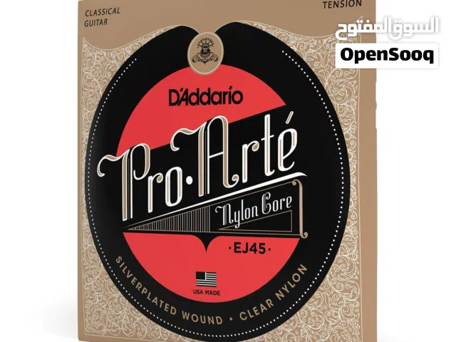 اوتار داداريو كلاسيك جيتار – DAddario Guitar Strings EJ45 Nylon Guitar Strings