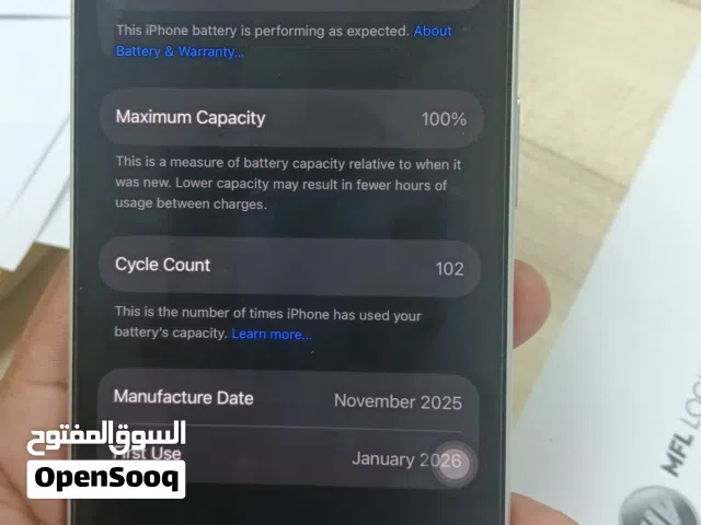 sale phone 17 pro 256 gb using only 5 month