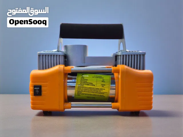 منفاخ اطارات (بمب) مع عدة متكاملة