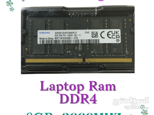 Samsung Ram laptop DDR4 8GB 2666... رام لاب توب ماركة سامسونج