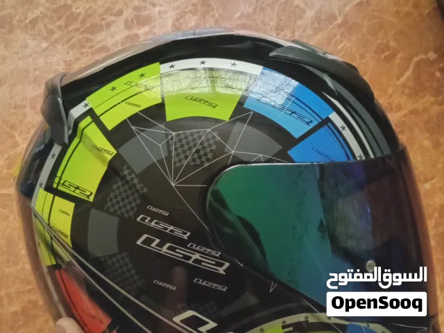 خوذة ls2 مصنفة ece تصنيف اوروبي  بحالة جيدة بسعر حرق