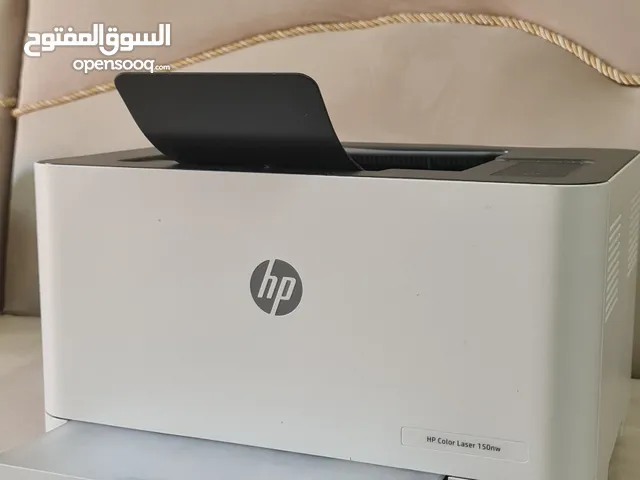 طابعة HP Color Laser 150nw جديده