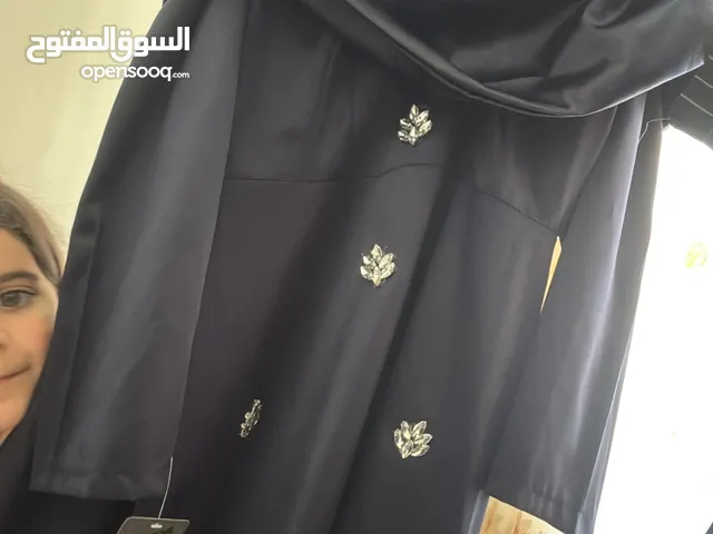 فستان سهرة لون كحلي جديد غير ملبوس