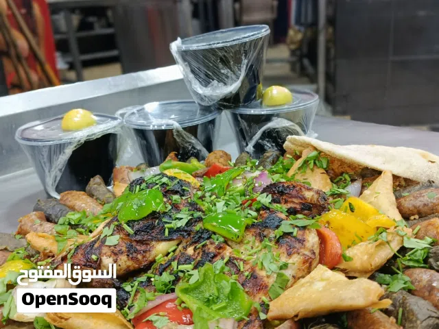 الوجبات السريعة والصوانى الاكيله Abo kadega