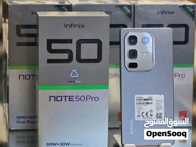 هاتف إنفينيكس جديد Not 50 pro رام 16 و 24 جيجا 256 متوفر توصيل وهديااااا
