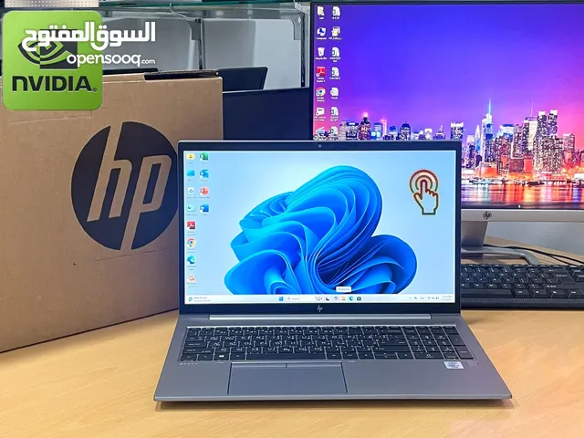 HP ZBook 15 G7 i7 10th Gen Ram 32GB SSD 512GB 15.6” Nvidia Graphics 4GB Touch Screen Windows 11 Pro