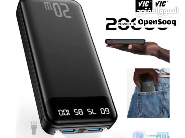 باور بانك VIC 20000mAh – قوة وسرعة في جيبك!