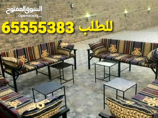 للبيع كراسي خشب وحديد