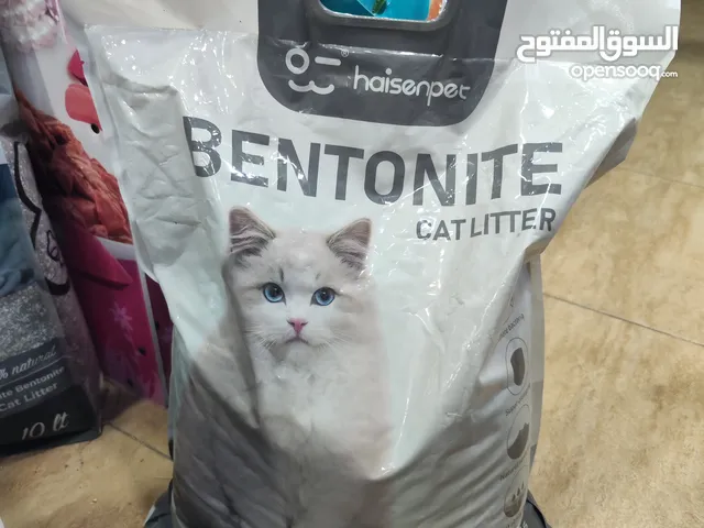 رمل قطط كربون بنتونايت