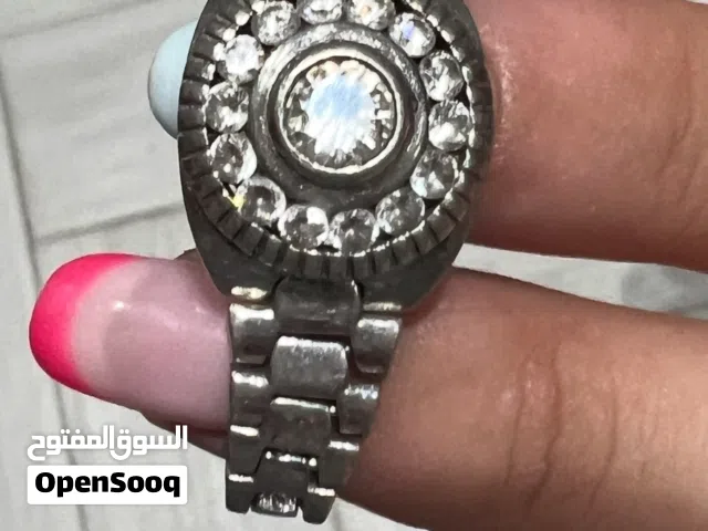 خاتم رولكس مرصع بالأحجار الكريمة