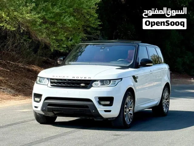 رنج روفر سبورت8 سلندر سوبرجارج موديل 2014 خليجي فل اوبشن ماشي 147000 كم