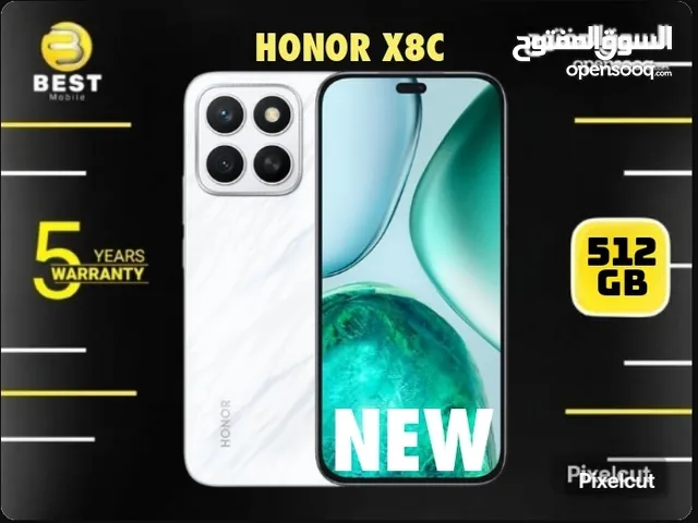 الأن استرداد نقدي عند شرأك الجهاز هونور اكس 8 سي جديد /// Honor x8c 512GB NEW