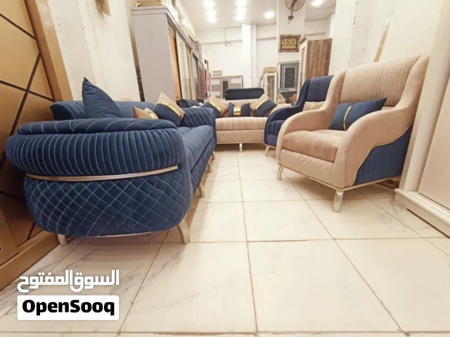 المنفخ الدمياطي   خشب زان   سفنجات كثافه 33سم     كنبه 210 وكنبه170سم واتنين فوتيه75سم