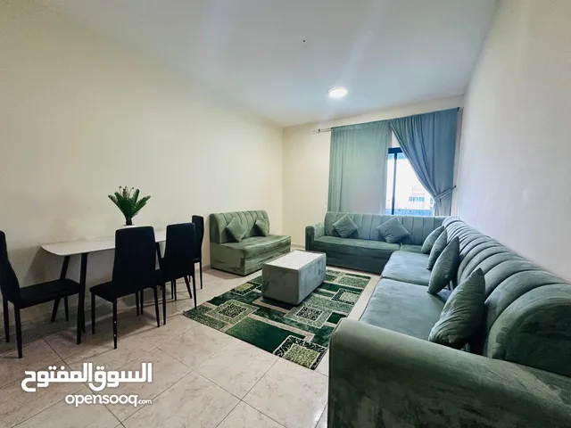 SH / غرفتين وصالة مفروشة للايجار الشهري - مساحة واسعة - تكييف مركزي - النعيمية - مقابل مستشفى ثومبي