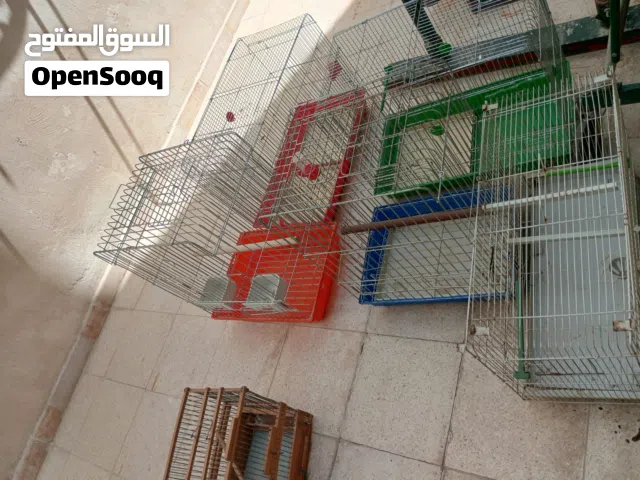 موجود أقفاص ببغاء وعصافير شبه جديد