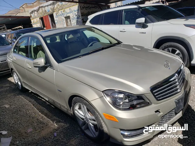 2012 مرسديس C250 وارد نضيف جدا السعر 9500$