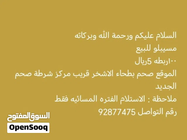 مسيبلو للبيع الاستلام الفتره المسائيه فقط