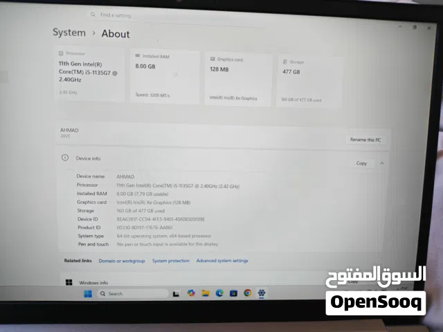 Laptop lenovo core i5