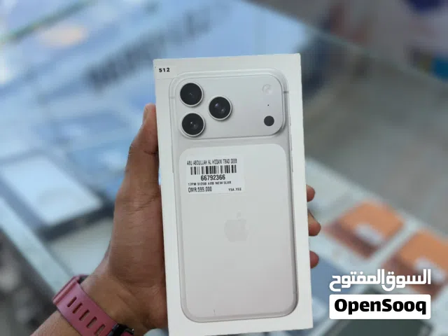iPhone 17Promax256Gb Brand New Official phone white color