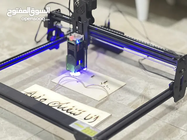 جهاز نقش ليزر صور وكلام وغيره ممتازه وتصلح كمشروع منزلي للبيع لعدم التفرغ