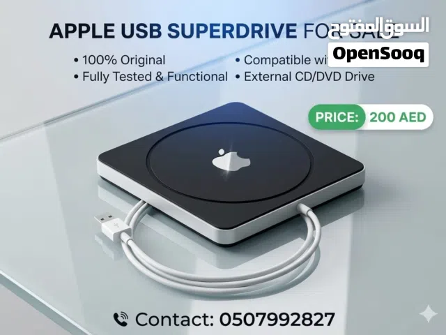 Title: Original Apple USB SuperDrive (Model MD564) – Clean & Fully Tested Description: Selling an
