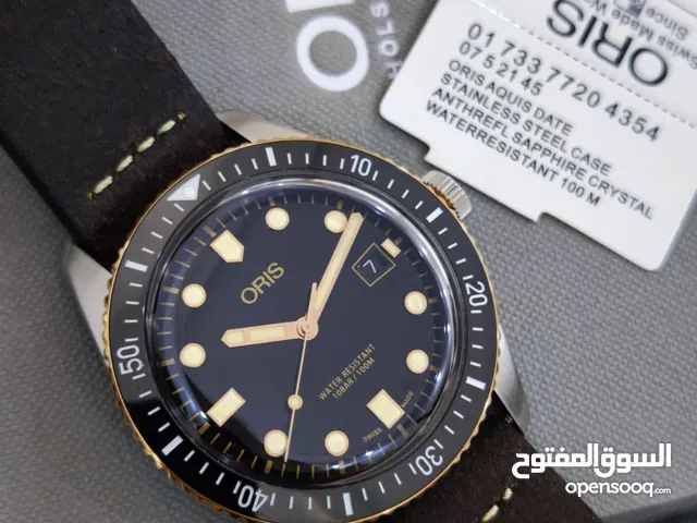 ساعه ماركه اوريس اوتماتيك وكاله اصليه افحص يله تدفع