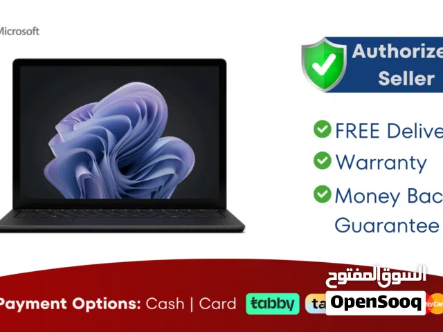 Microsoft Surface Laptop 6 - Ulta 7 - 16/512GB - 15"