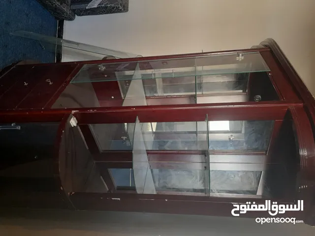 دولاب غرفة سفرة زجاجي