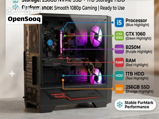 Intel Core i7/Ryzen 3/core i5 /Gtx  Ram 16 gb gaming PC/steering wheel, Sony &Dell Laptops headphone