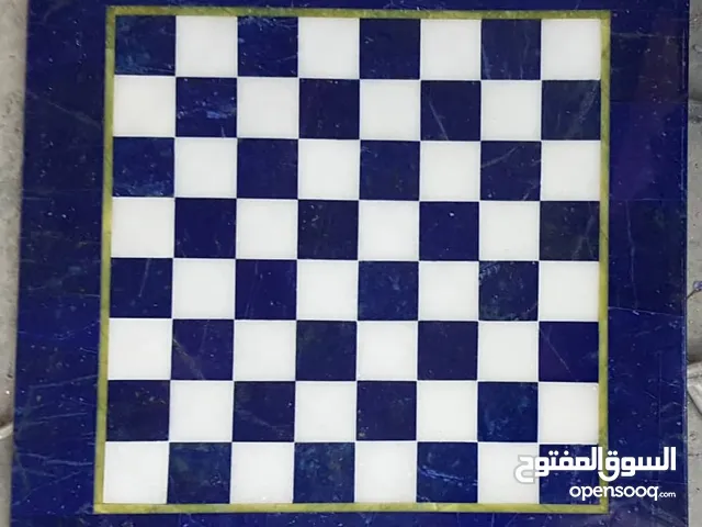 Chess: Afghani  lapis lazuli and    شطرنج: حجر افغاني لازورد
