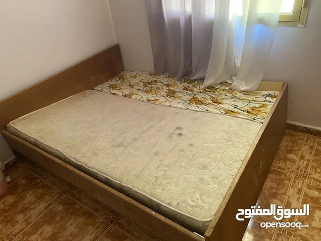 Wooden mattress with bed