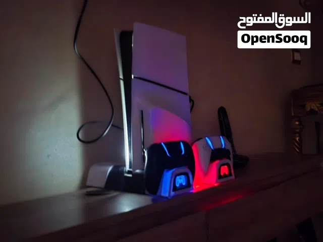 جهاز بلايستيشن فايف سليم واحد تيرا نسخه الأقراص cd حاله جديده ضمان 2b