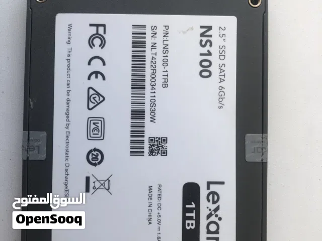هارد SSD Lexar NS100 بسعة 1 تيرا (1TB) - بحالة ممتازة