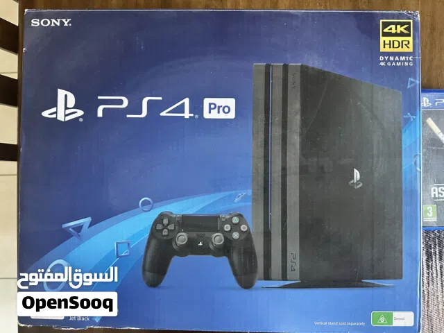 PS4 Pro Slim 1TB 4K with six games and two controllers