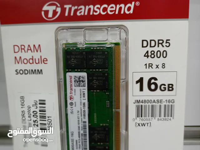 TRANSCEND 16GB DDR5  RAM