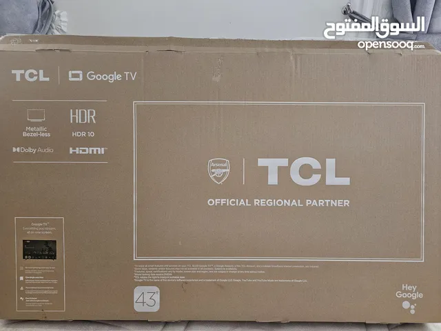 شاشة TCL تحت الضمان لمدة سنة